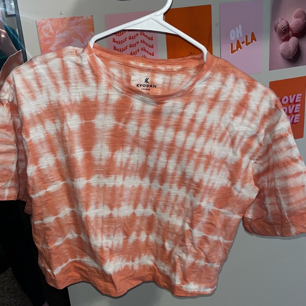 Tye dye cropped top